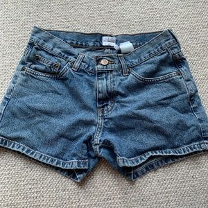 Vintage Calvin Klein Low Rise Denim Shorts